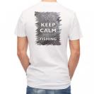 【Tシャツ】KEEP CALM AND OF FISHING　錆鉄