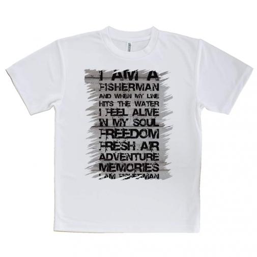 【Tシャツ】I am a fisherman.