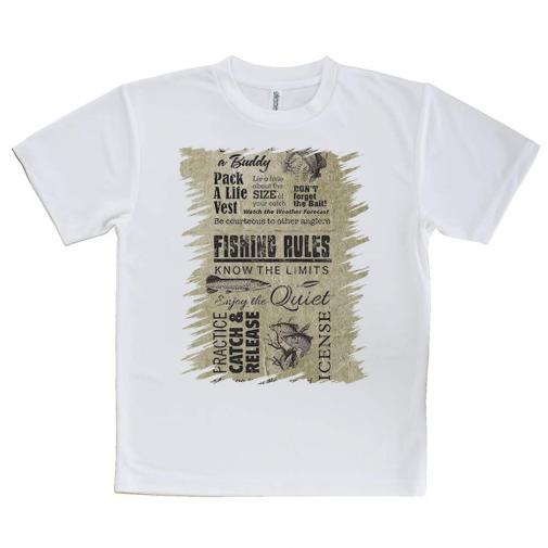 【Tシャツ】FISHING RULES