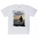 【Tシャツ】何をすると幸せを感じますか?