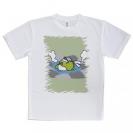 【Tシャツ】大分学スマホケース　めじろん　温泉タイム