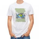 【Tシャツ】大分学スマホケース　めじろん　温泉タイム