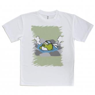 【Tシャツ】大分学スマホケース　めじろん　温泉タイム