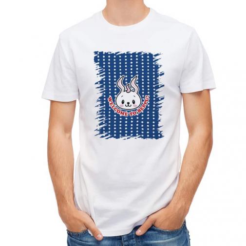 【Tシャツ】大分学スマホケース　べっぴょんと手ぬぐい和柄