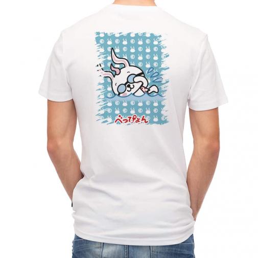 【Tシャツ】大分学スマホケース　べっぴょん　プールで水泳