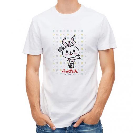 【Tシャツ】大分学スマホケース　べっぴょん　ゴルフでナイスショット!