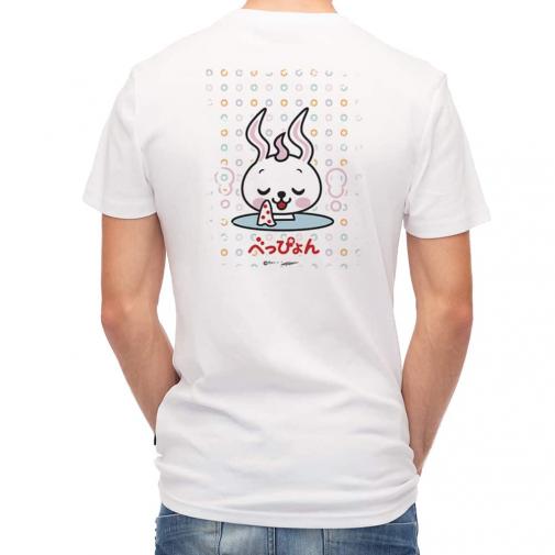 【Tシャツ】大分学スマホケース　べっぴょん　温泉に入る