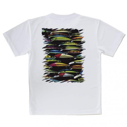 【Tシャツ】ルアーのコレクション　ブラック