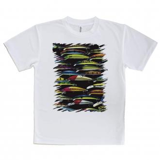 【Tシャツ】ルアーのコレクション　ブラック