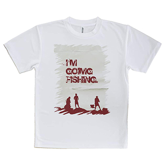 【Tシャツ】I'm going fishing