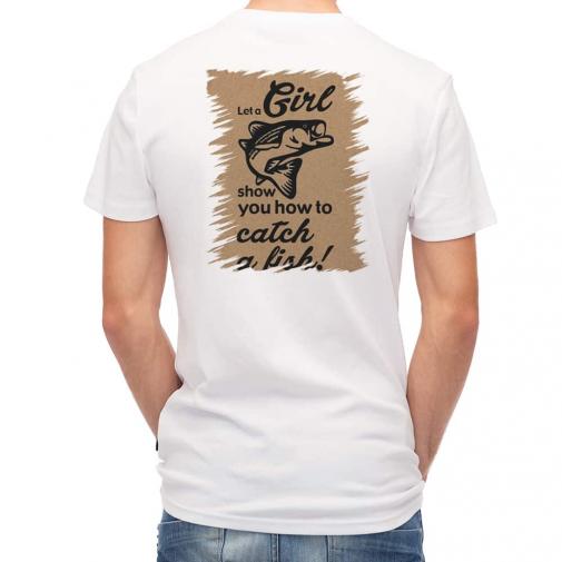 【Tシャツ】釣りガールがどうやって釣るか見せてあげるわ