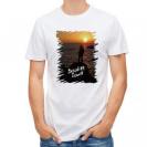 【Tシャツ】磯の夜明け　Breaking Dawn