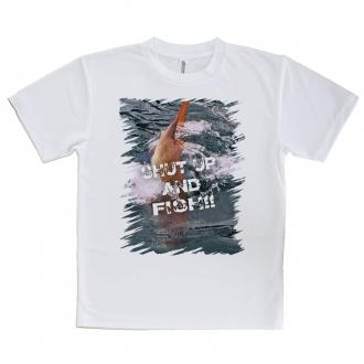 【Tシャツ】魚が掛かったので黙ってて!