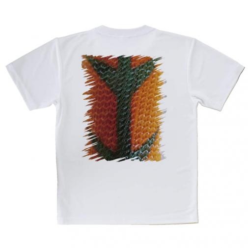 【Tシャツ】エギ柄　タイガーオレンジ
