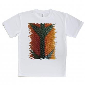 【Tシャツ】エギ柄　タイガーオレンジ