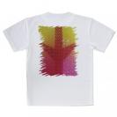 【Tシャツ】エギ柄　タイガーイエロー&ピンク