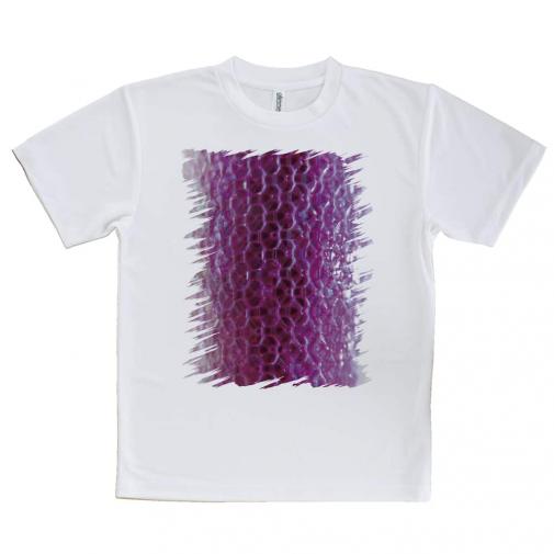 【Tシャツ】エギ柄　ピンクラメ