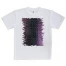 【Tシャツ】エギ柄　パープルラメ