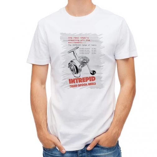 【Tシャツ】固定式スプールのリール発売!