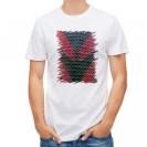 【Tシャツ】エギ柄　タイガーピンク