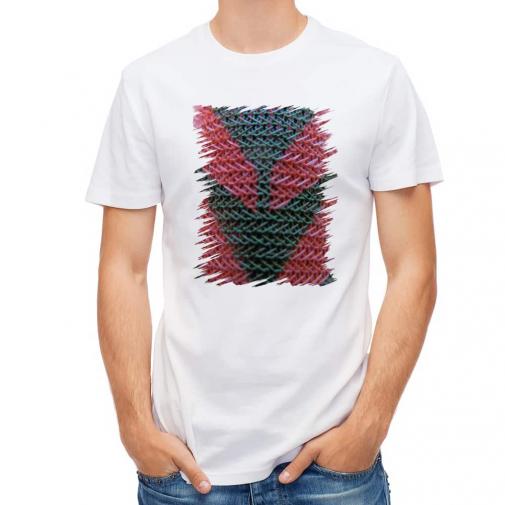 【Tシャツ】エギ柄　タイガーピンク