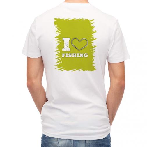 【Tシャツ】I love Fishing Green
