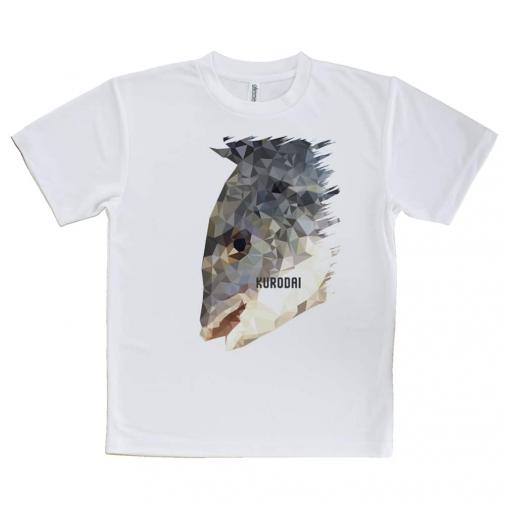 【Tシャツ】チヌ(クロダイ) ポリコン・デザイン