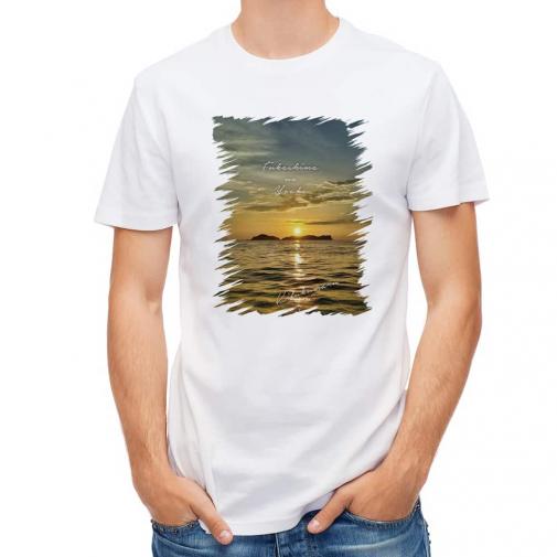 【Tシャツ】深島の夜明け by 喜福丸