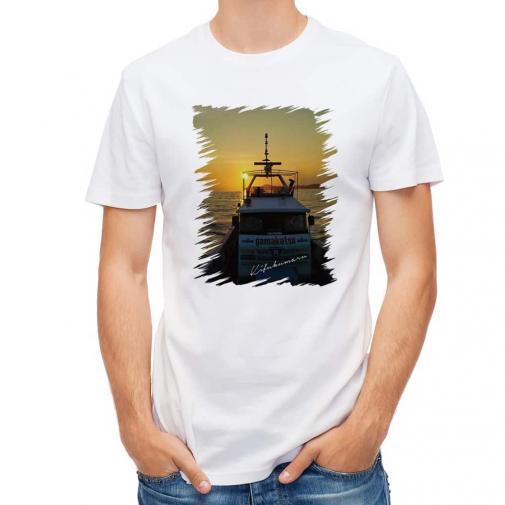 【Tシャツ】帰港する by 喜福丸