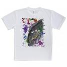 【Tシャツ】グレ(メジナ)　ペンキペイント