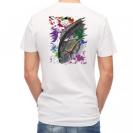 【Tシャツ】グレ(メジナ)　ペンキペイント