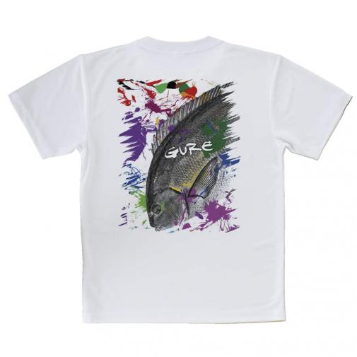 【Tシャツ】グレ(メジナ)　ペンキペイント