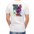 【Tシャツ】アオリイカ　ペンキペイント