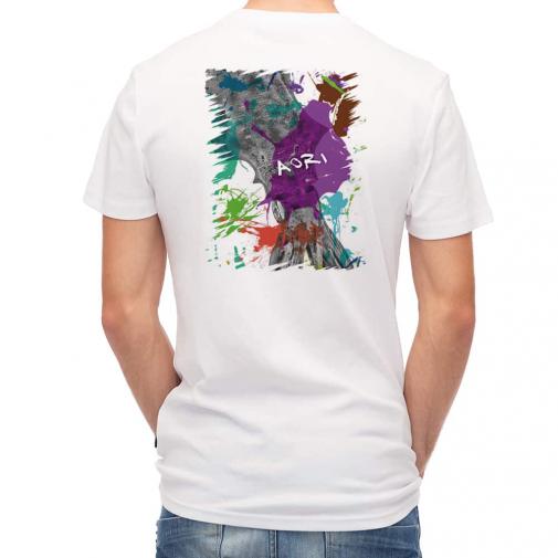 【Tシャツ】アオリイカ　ペンキペイント