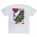 【Tシャツ】ブラックバス　ペンキペイント