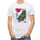 【Tシャツ】ブラックバス　ペンキペイント