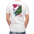 【Tシャツ】ブラックバス　ペンキペイント