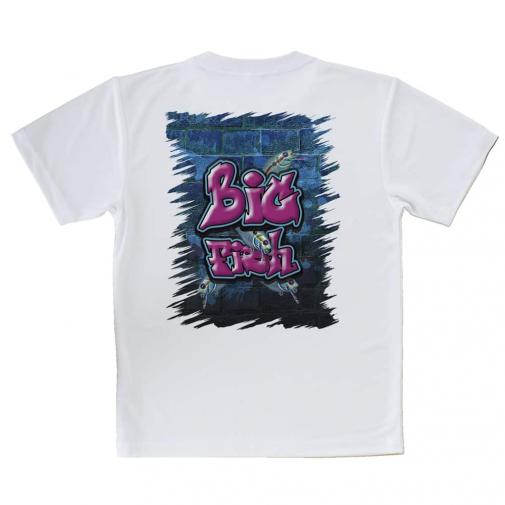 【Tシャツ】BIG FISH 壁落書き風