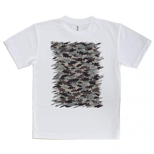 【Tシャツ】ブラックバス　迷彩柄　アーミーカラー　パート2