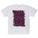 【Tシャツ】ブラックバス　迷彩柄　レッドカラー