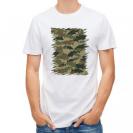 【Tシャツ】ブラックバス　迷彩大柄　アーミーカラー