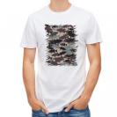 【Tシャツ】ブラックバス　迷彩大柄　アーミーカラー　パート2