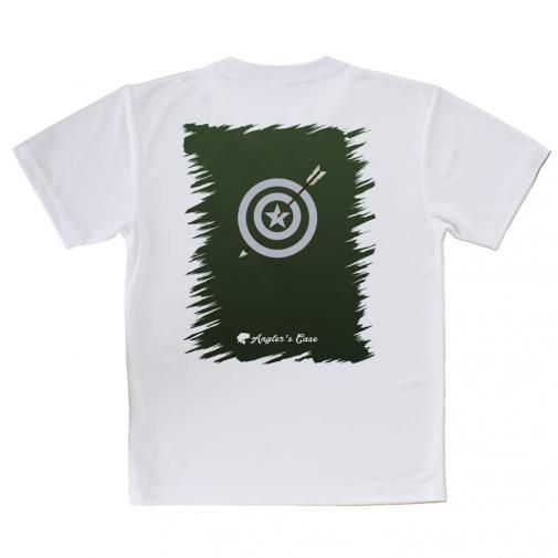 【Tシャツ】ダーツ　アングラーズケース　ロゴ入り　グリーン