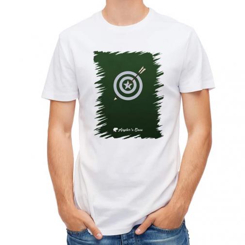 【Tシャツ】ダーツ　アングラーズケース　ロゴ入り　グリーン