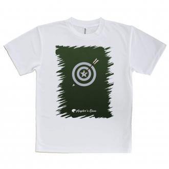 【Tシャツ】ダーツ　アングラーズケース　ロゴ入り　グリーン