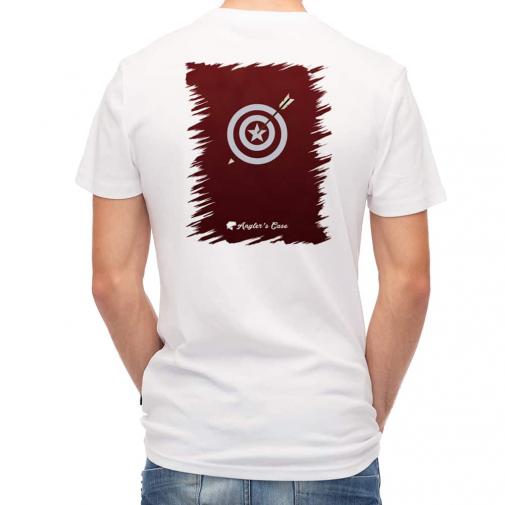 【Tシャツ】ダーツ　アングラーズケース　ロゴ入り　レッド