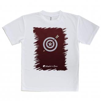 【Tシャツ】ダーツ　アングラーズケース　ロゴ入り　レッド