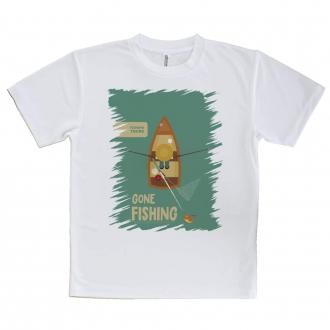 【Tシャツ】ボート釣りに行く!　GONE FISHING