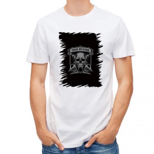 【Tシャツ】スカル　フィッシュハンター