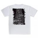 【Tシャツ】バス釣り　テキストデザイン